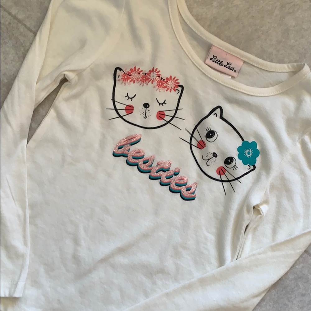 Little Lass Besties Top 👯‍♀️💖💚
